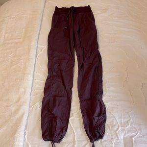 Maroon Lulu joggers